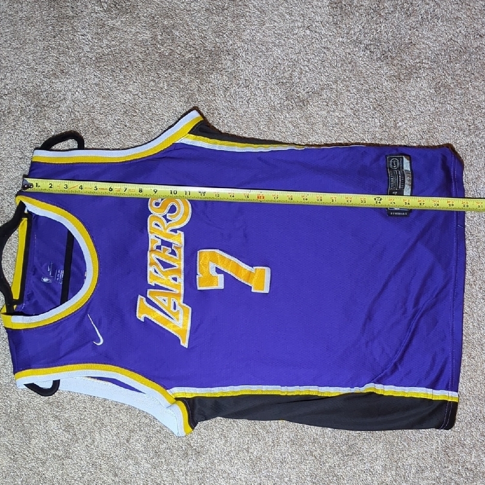 NBA Purple Swingman Carmelo Anthony Jersey. Boys- XXL - Picture 7 of 8